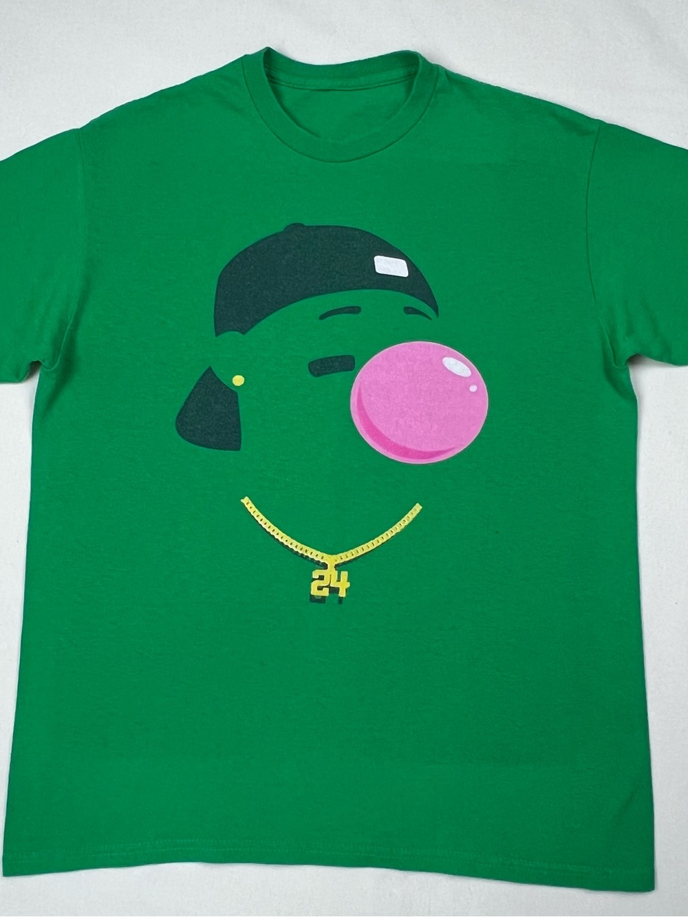 BASEBALLISM KEN GRIFFEY JR. Bubblegum Silhouette Tee Size S (SEE MEASUREMENTS)